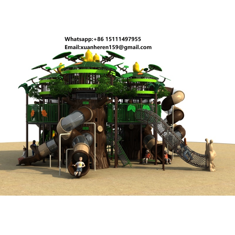 Kids Outdoor Adventure Park - Equipamentos de Playground ao Ar Livre