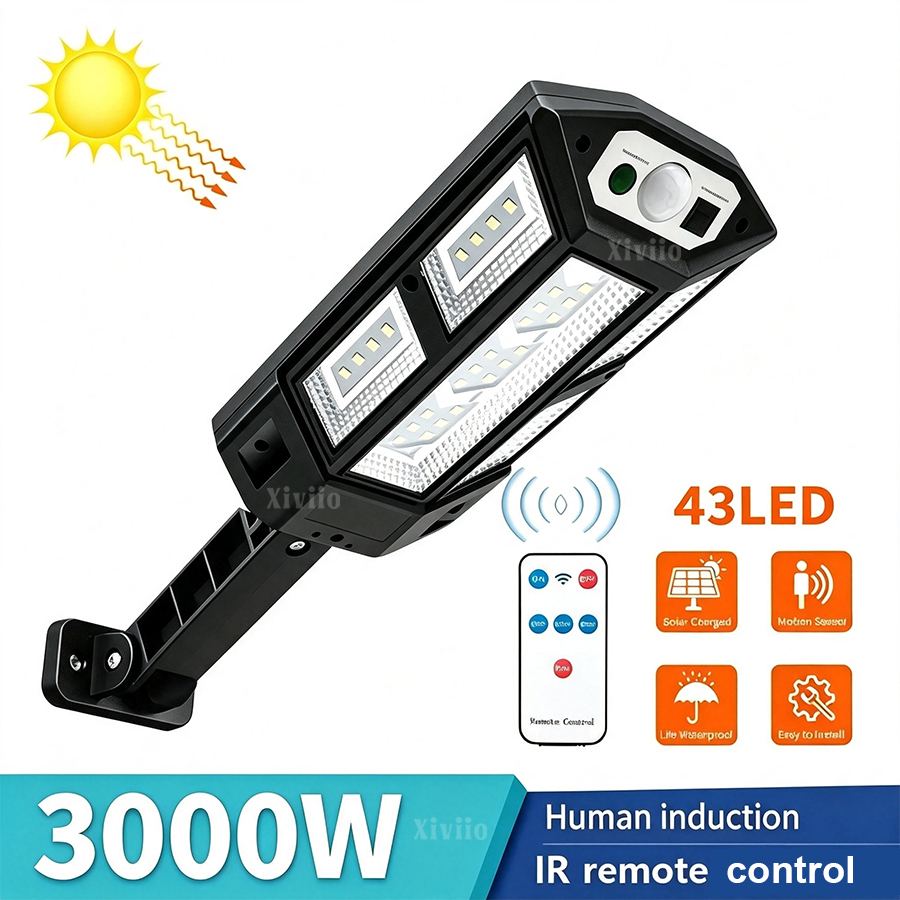 Balance Beam Outdoor - Luzes de rua solares de 3000W