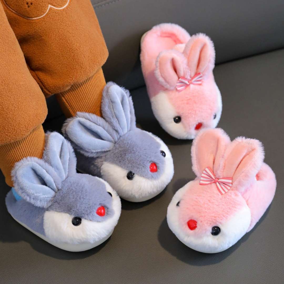 Kids Indoor Outdoor Slippers - Pantufas Infantis de Inverno: Chinelos de