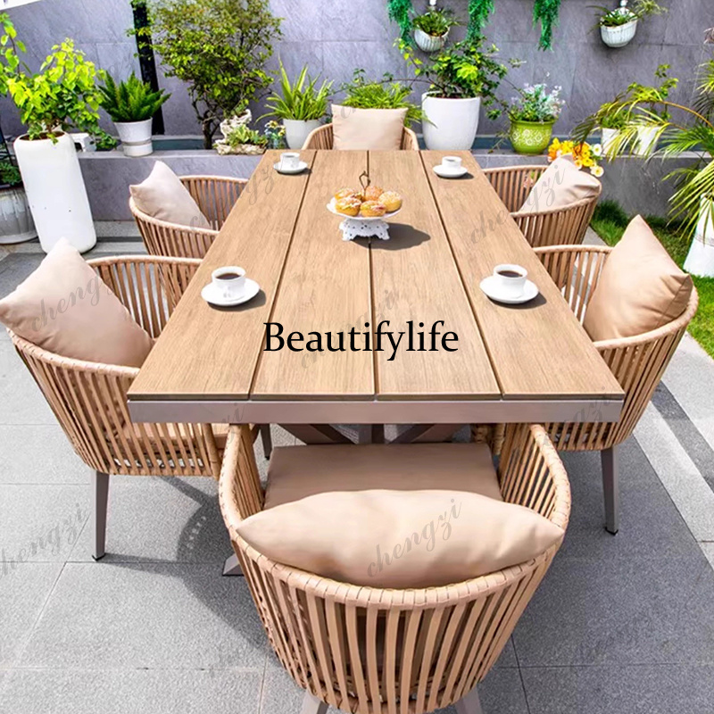 Kids Outdoor Furniture Set - Conjunto de Mesa para Exterior, Conjuntos