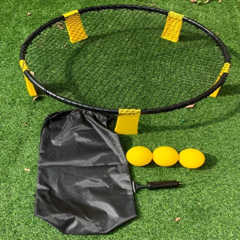 Kids Outdoor Volleyball Net - Conjunto de mini jogos de vôlei