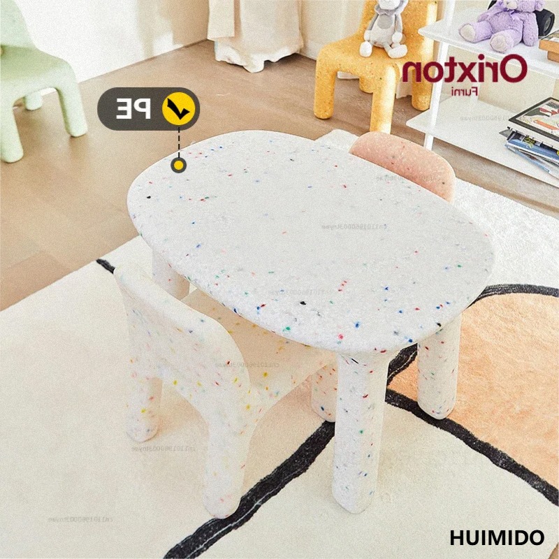 Kids Outdoor Furniture Set - Conjunto de Mesa e Cadeiras de