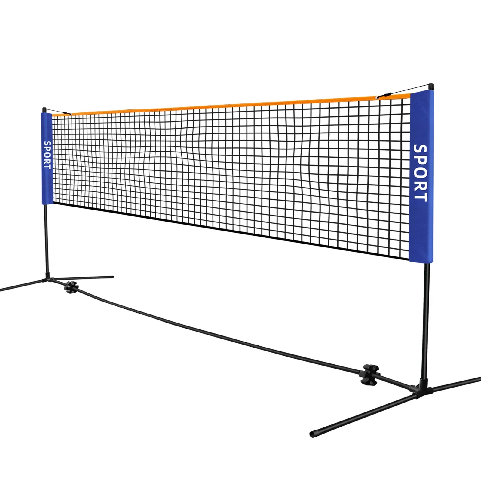 Kids Outdoor Volleyball Net - Rede de Tênis Portátil para Jardim,