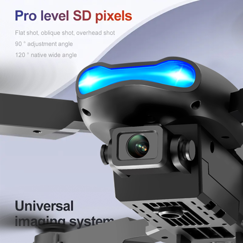Kids Outdoor Gift Ideas - Drone Câmera Dobrável para Iniciantes, Quadricóptero