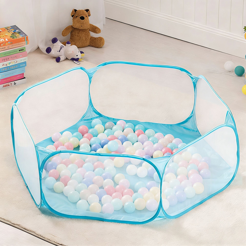 Kids Outdoor Play Table - Piscina de Bolinhas Dobrável Portátil de