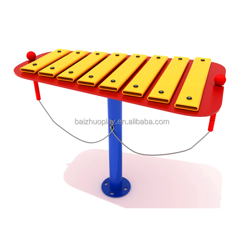 Kids Outdoor Instruments - Xilofone de Metal para Crianças, Instrumento