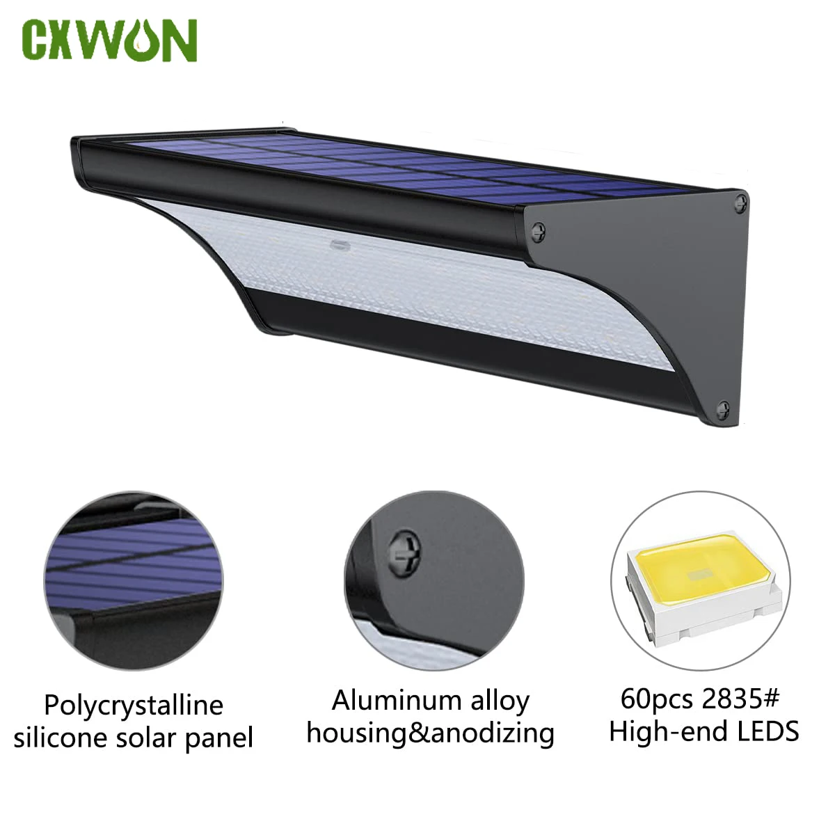 60/48led luz de parede solar a - Balance Beam Outdoor avaliação e preço
