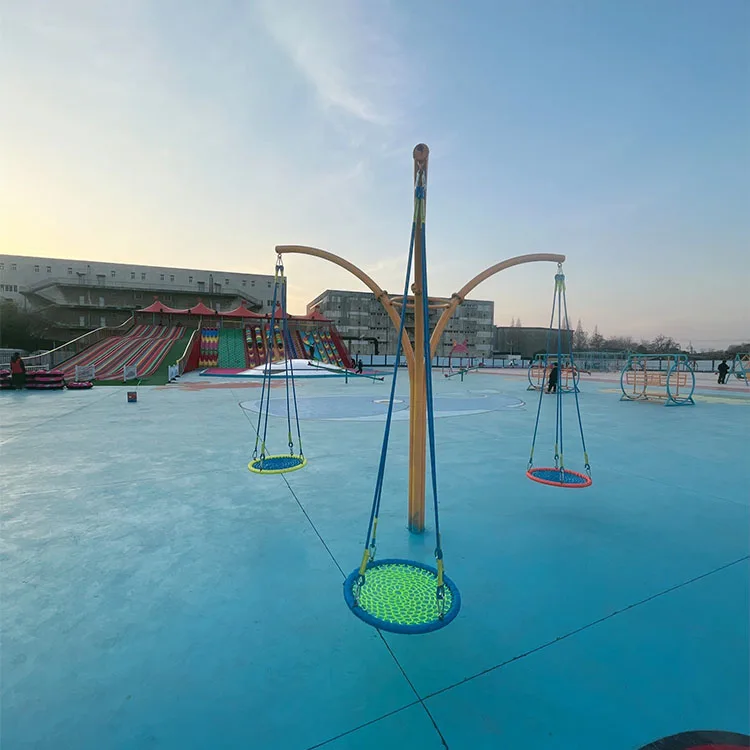 Cadeira Suspensa e Escorregado - Kids Outdoor Adventure Park avaliação e preço