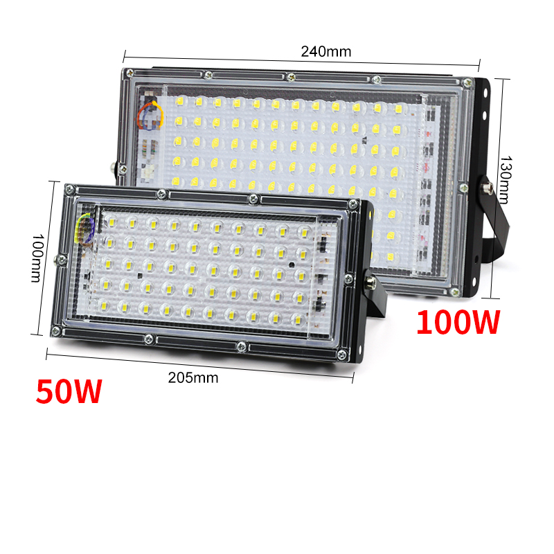 50w 100 150 led luz de inundaç - Balance Beam Outdoor avaliação e preço