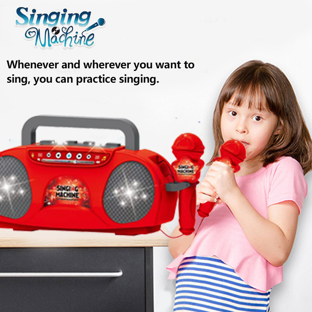 Crianças microfone máquina de  - Kids Outdoor Instruments avaliação e preço