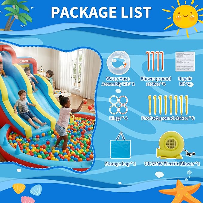 Parque Aquático Inflável 8 em  - Outdoor Children'S Park avaliação e preço