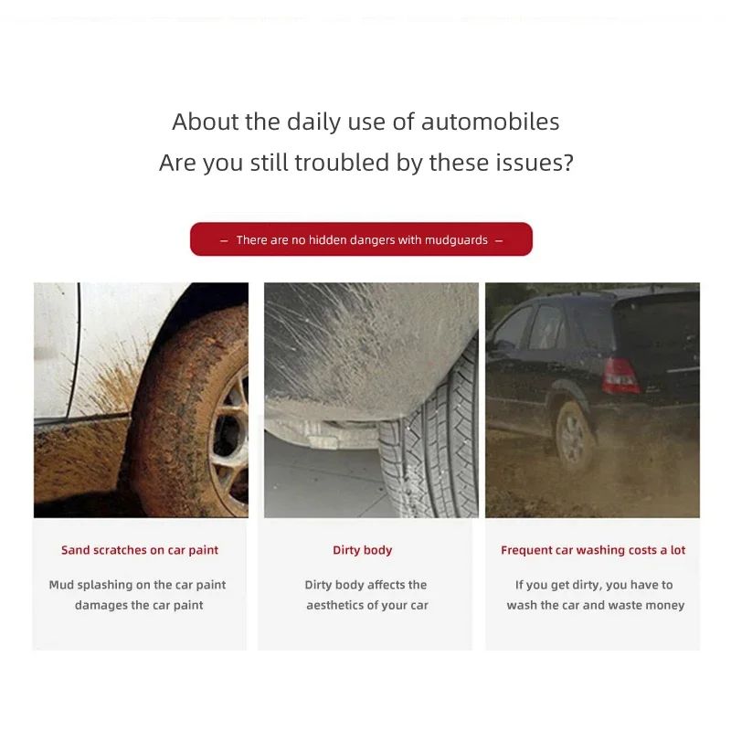 Protetores de lama para carro, - Muddy Puddle Suit avaliação e preço