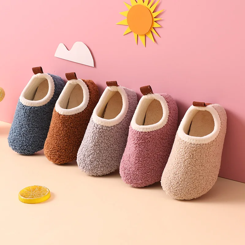 Crianças chinelos de algodão s - Kids Indoor Outdoor Slippers avaliação e preço