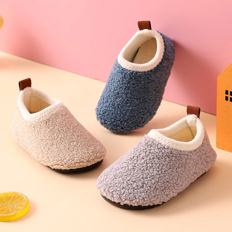 Crianças chinelos de algodão s - Kids Indoor Outdoor Slippers avaliação e preço