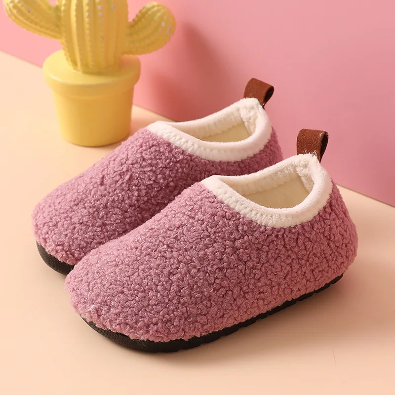 Crianças chinelos de algodão s - Kids Indoor Outdoor Slippers avaliação e preço
