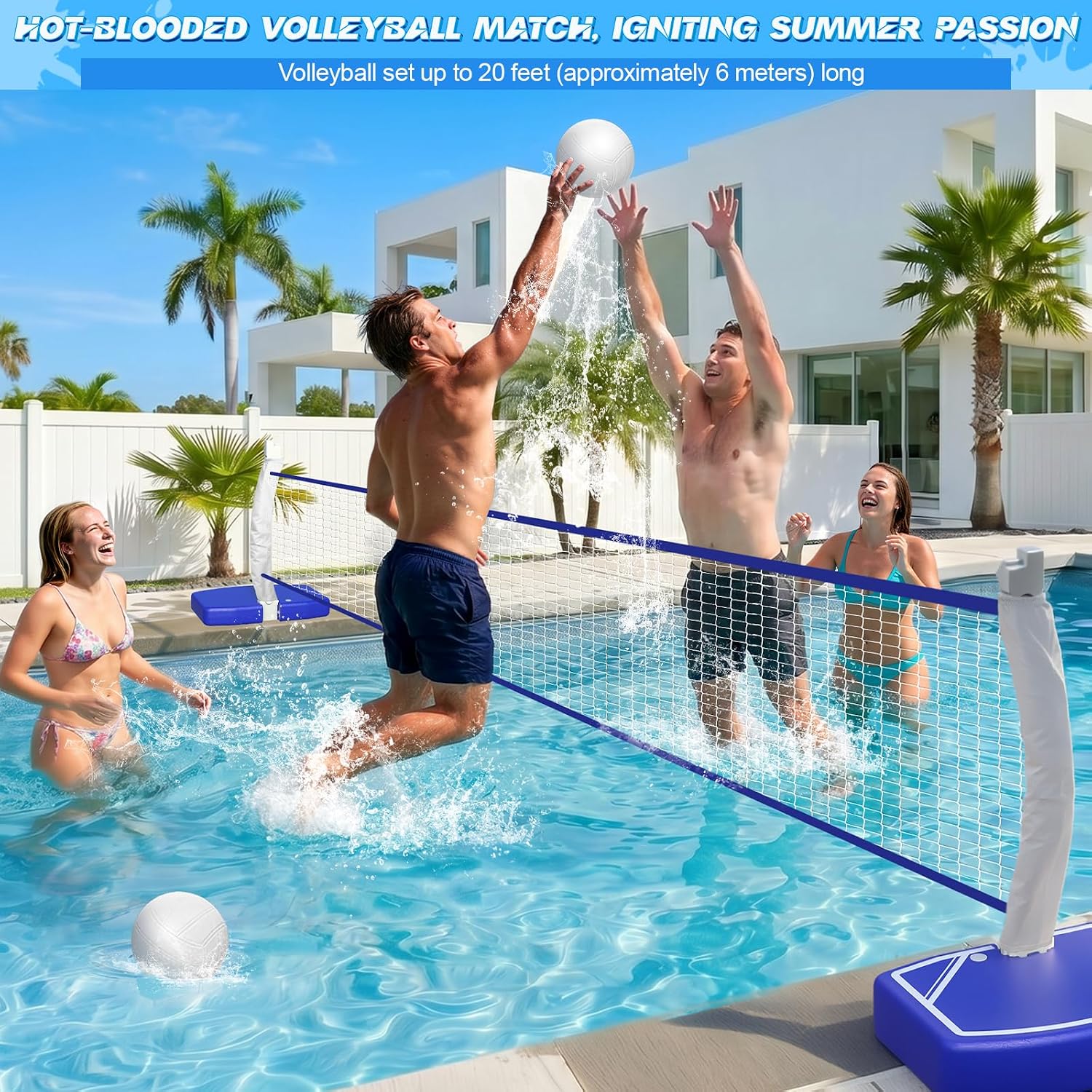 Conjunto 2 em 1 de Basquete e  - Kids Outdoor Volleyball Net avaliação e preço