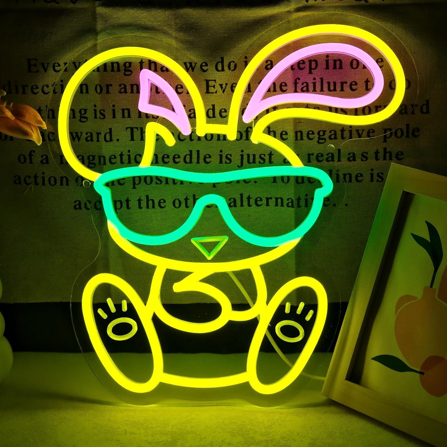 Letreiro Neon de Coelho Estilo - Kids Outdoor Gift Ideas avaliação e preço