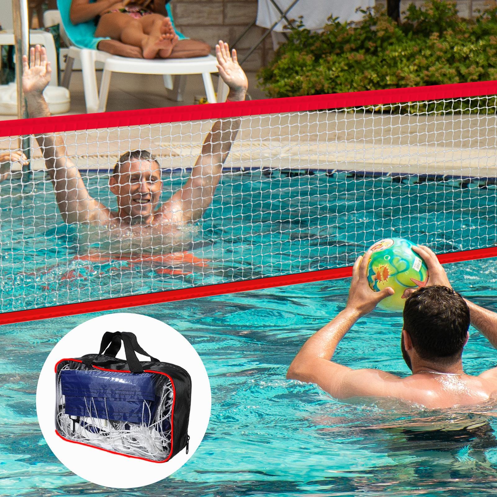 Rede de Vôlei Aquático para Pi - Kids Outdoor Volleyball Net avaliação e preço