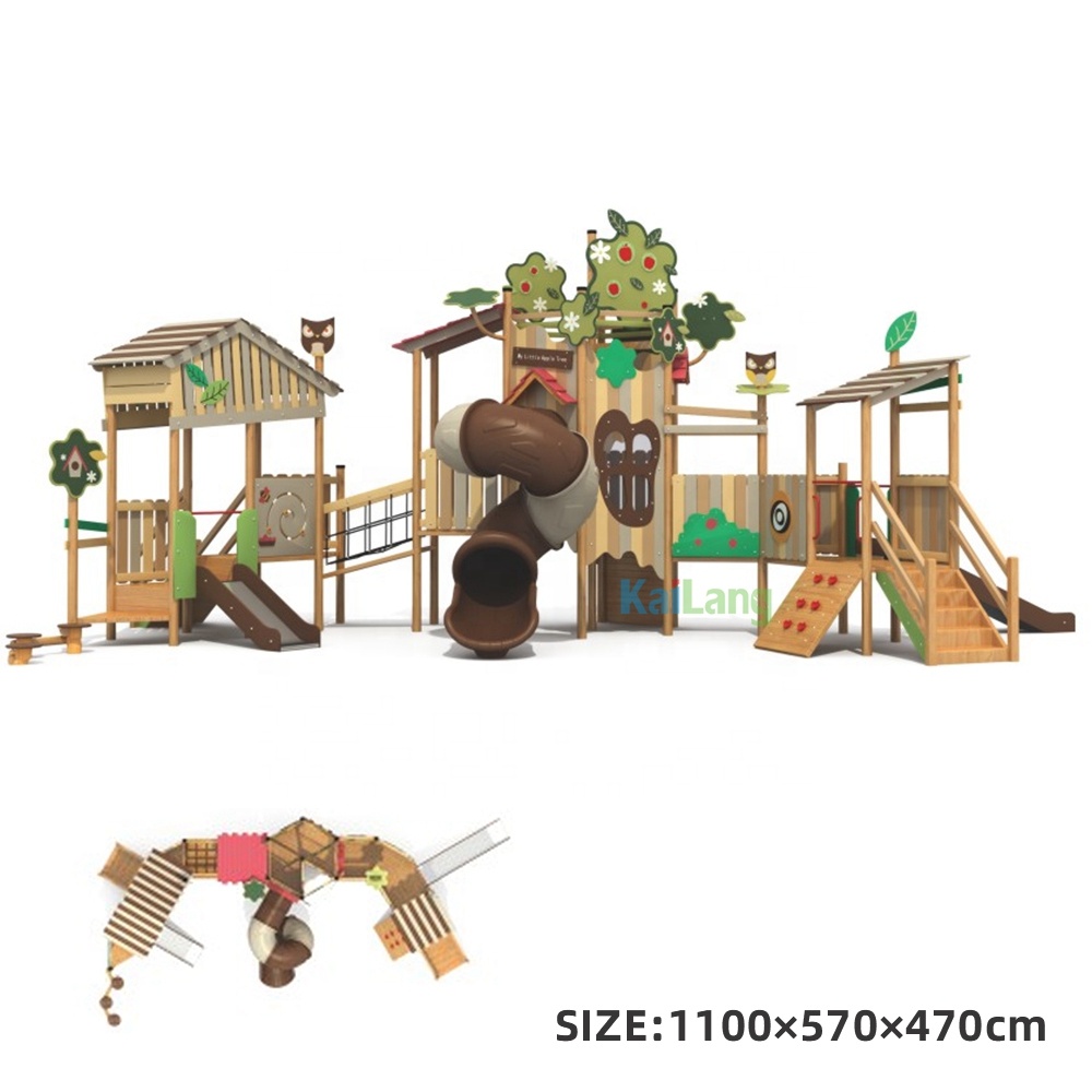 Parque de Diversões em Madeira - Outdoor Children'S Park avaliação e preço