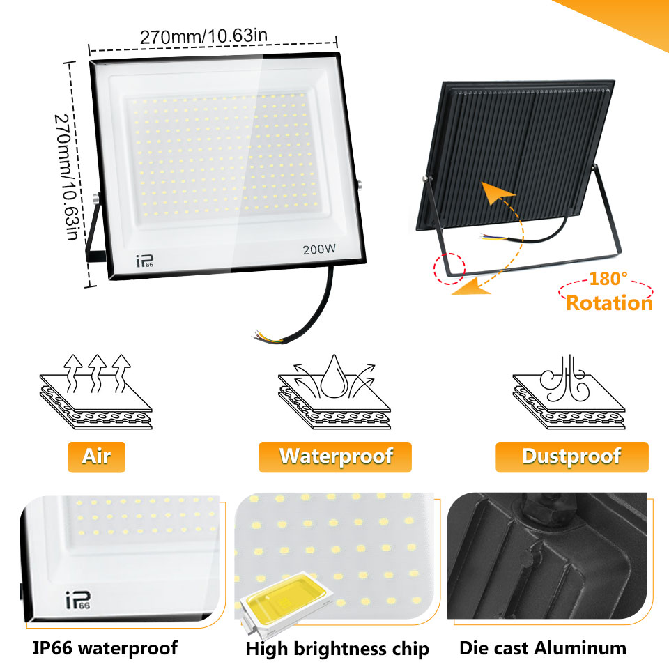 Holofote led ip66 à prova d'ág - Balance Beam Outdoor avaliação e preço