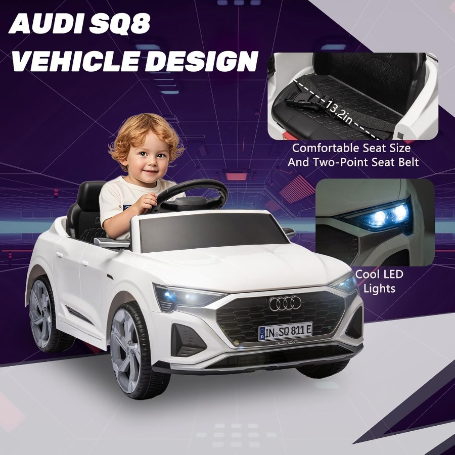 12V licenciado Audi SQ8 Passei - Ride On Toy Car avaliação e preço