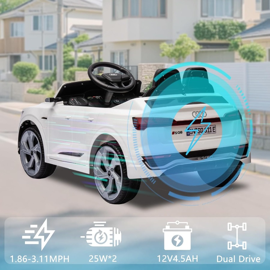 12V licenciado Audi SQ8 Passei - Ride On Toy Car avaliação e preço