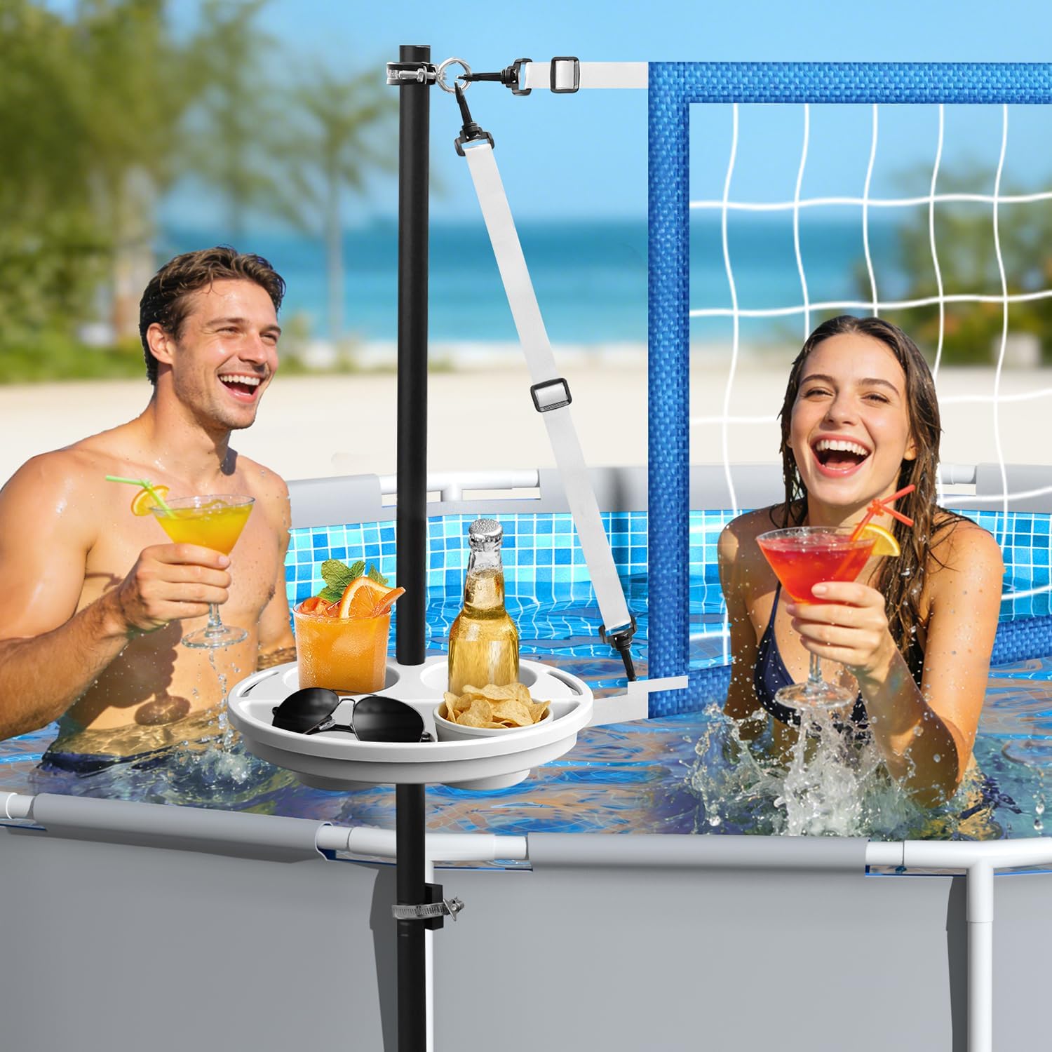 Conjunto de Rede de Vôlei para - Kids Outdoor Volleyball Net avaliação e preço